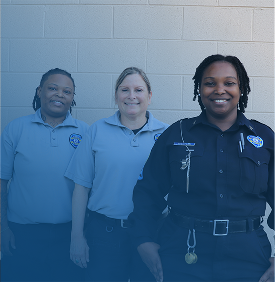 Dalawang VADOC correctional officer trainees at correctional officer