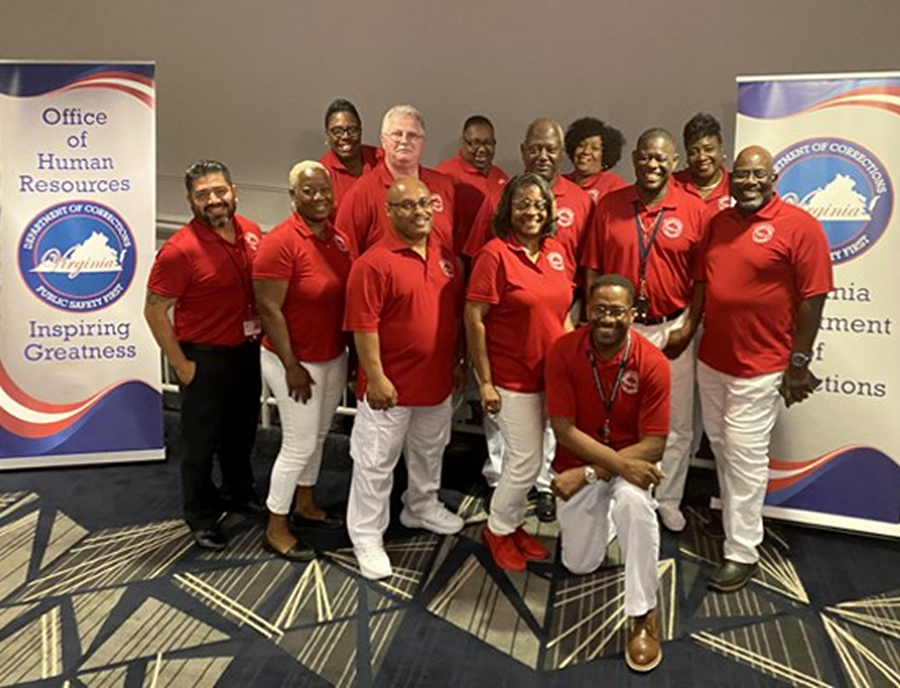 Larawan ng pangkat ng VADOC Human Resources